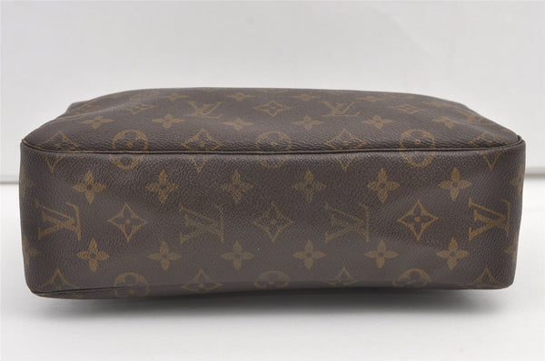 Auth Louis Vuitton Monogram Trousse Toilette 28 Clutch Bag M47522 Junk 8470J