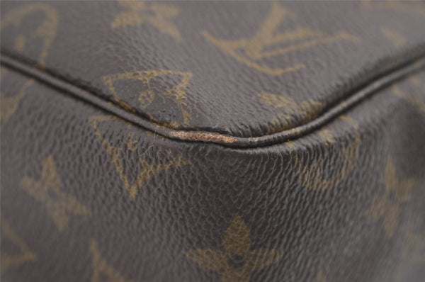 Auth Louis Vuitton Monogram Trousse Toilette 28 Clutch Bag M47522 Junk 8470J