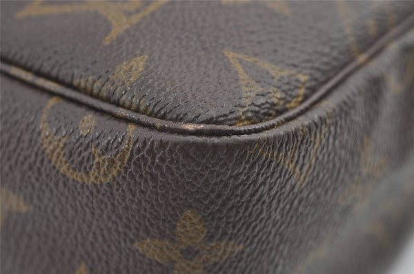 Auth Louis Vuitton Monogram Trousse Toilette 28 Clutch Bag M47522 Junk 8470J
