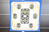Authentic HERMES Carre 90 Scarf "BOVCLERIE D'ATTELAGE" Silk Blue 8471I