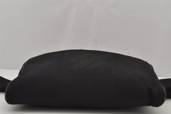 Authentic Louis Vuitton Damier Geant Acrobat Waist Bag Black M93620 LV 8471J