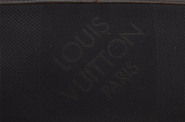 Authentic Louis Vuitton Damier Geant Acrobat Waist Bag Black M93620 LV 8471J