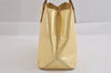 Authentic Louis Vuitton Vernis Reade PM Hand Bag Yellow M91145 LV Junk 8472M