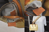 Authentic Louis Vuitton Vernis Reade PM Hand Bag Yellow M91145 LV Junk 8472M