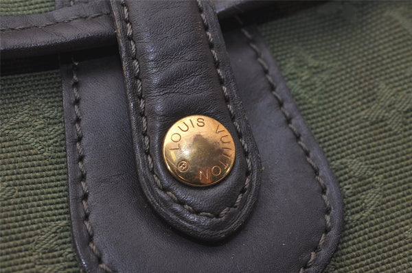Authentic Louis Vuitton Monogram Mini Besace Mary Kate Shoulder Bag Green 8473J