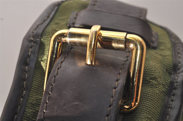 Authentic Louis Vuitton Monogram Mini Besace Mary Kate Shoulder Bag Green 8473J