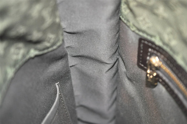 Authentic Louis Vuitton Monogram Mini Besace Mary Kate Shoulder Bag Green 8473J