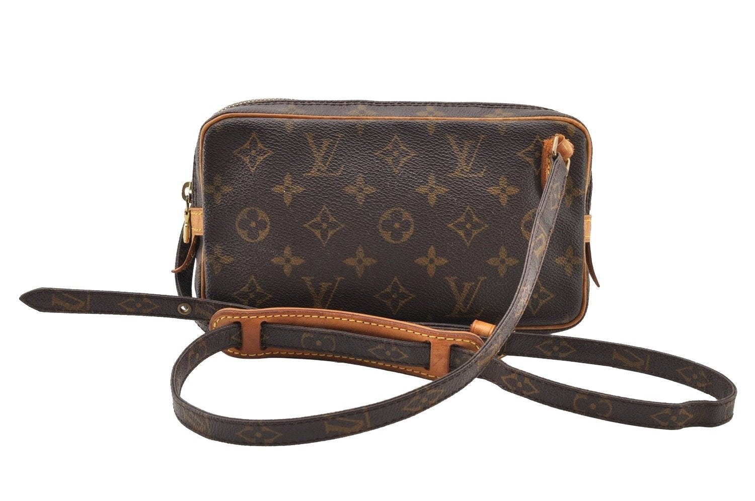 Auth Louis Vuitton Monogram Marly Bandouliere Shoulder Bag M51828 Junk 8474I