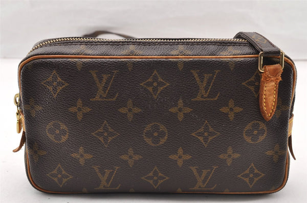 Auth Louis Vuitton Monogram Marly Bandouliere Shoulder Bag M51828 Junk 8474I