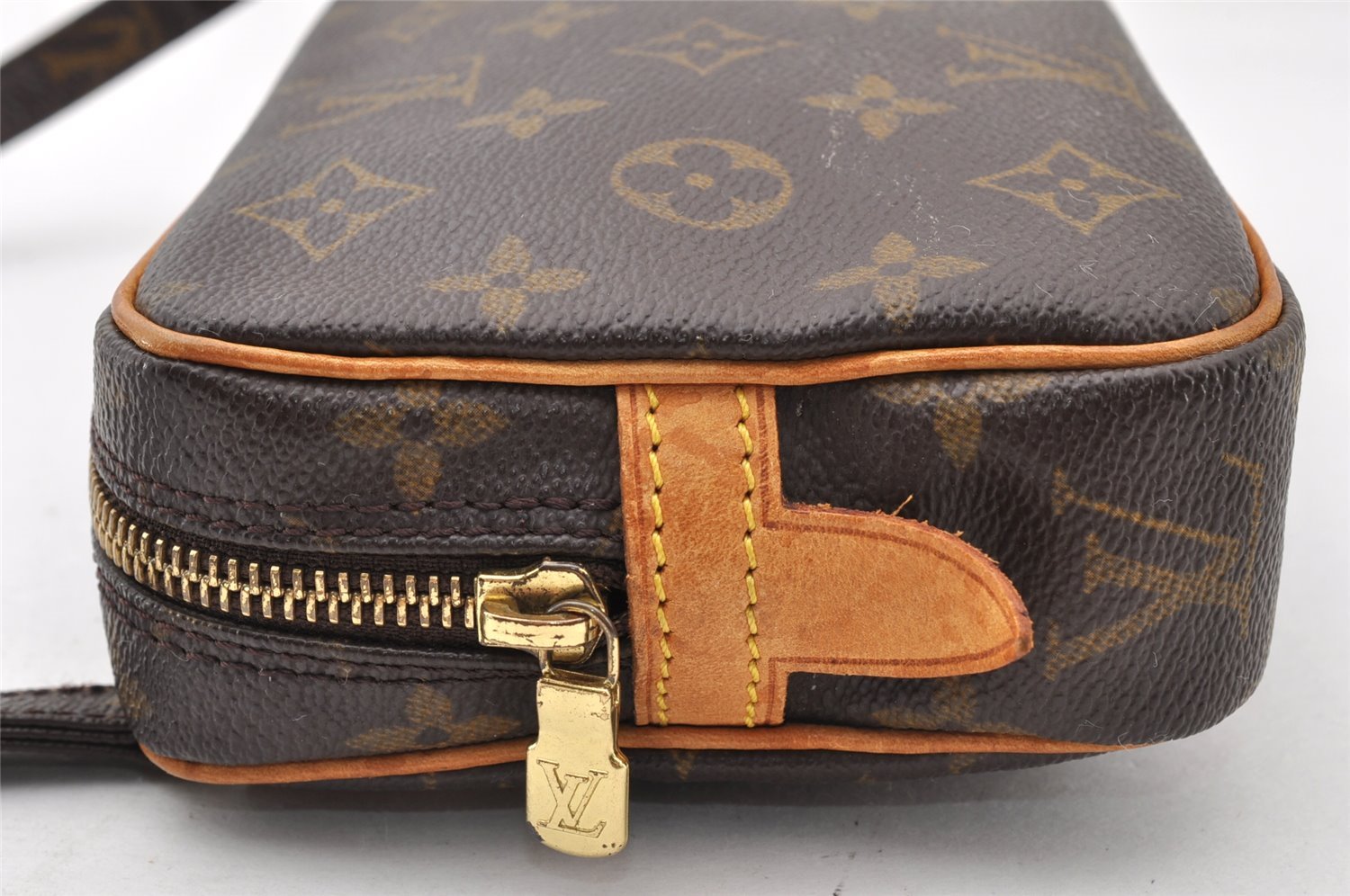 Auth Louis Vuitton Monogram Marly Bandouliere Shoulder Bag M51828 Junk 8474I