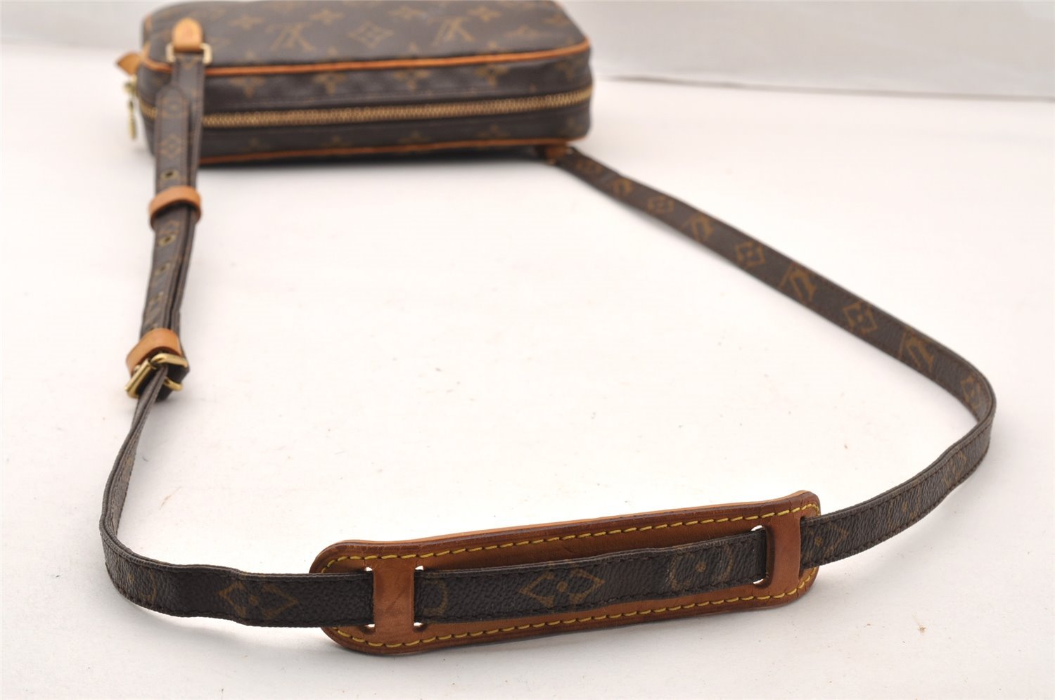 Auth Louis Vuitton Monogram Marly Bandouliere Shoulder Bag M51828 Junk 8474I