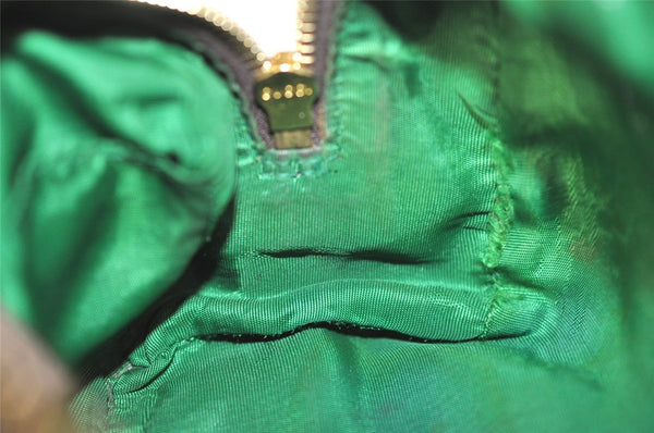 Authentic GUCCI OPHIDIA Pouch Purse GG PVC Leather 548393 Brown Box 8475I