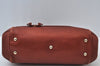 Authentic GUCCI Mayfair 2Way Tote Bag GG Canvas Leather 269894 Brown 8476I