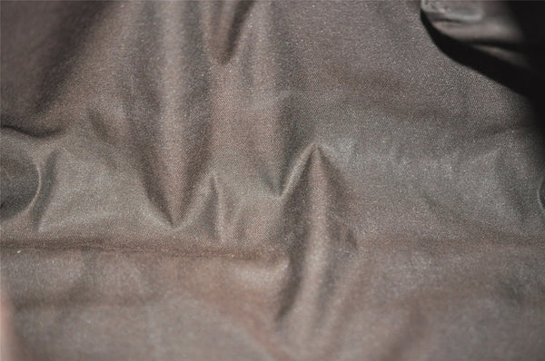 Authentic GUCCI Abbey Shoulder Tote Bag GG Canvas Leather 146247 Brown 8477I