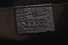 Authentic GUCCI Web Sherry Line Clutch Bag GG PVC Leather 152599 Brown 8478I