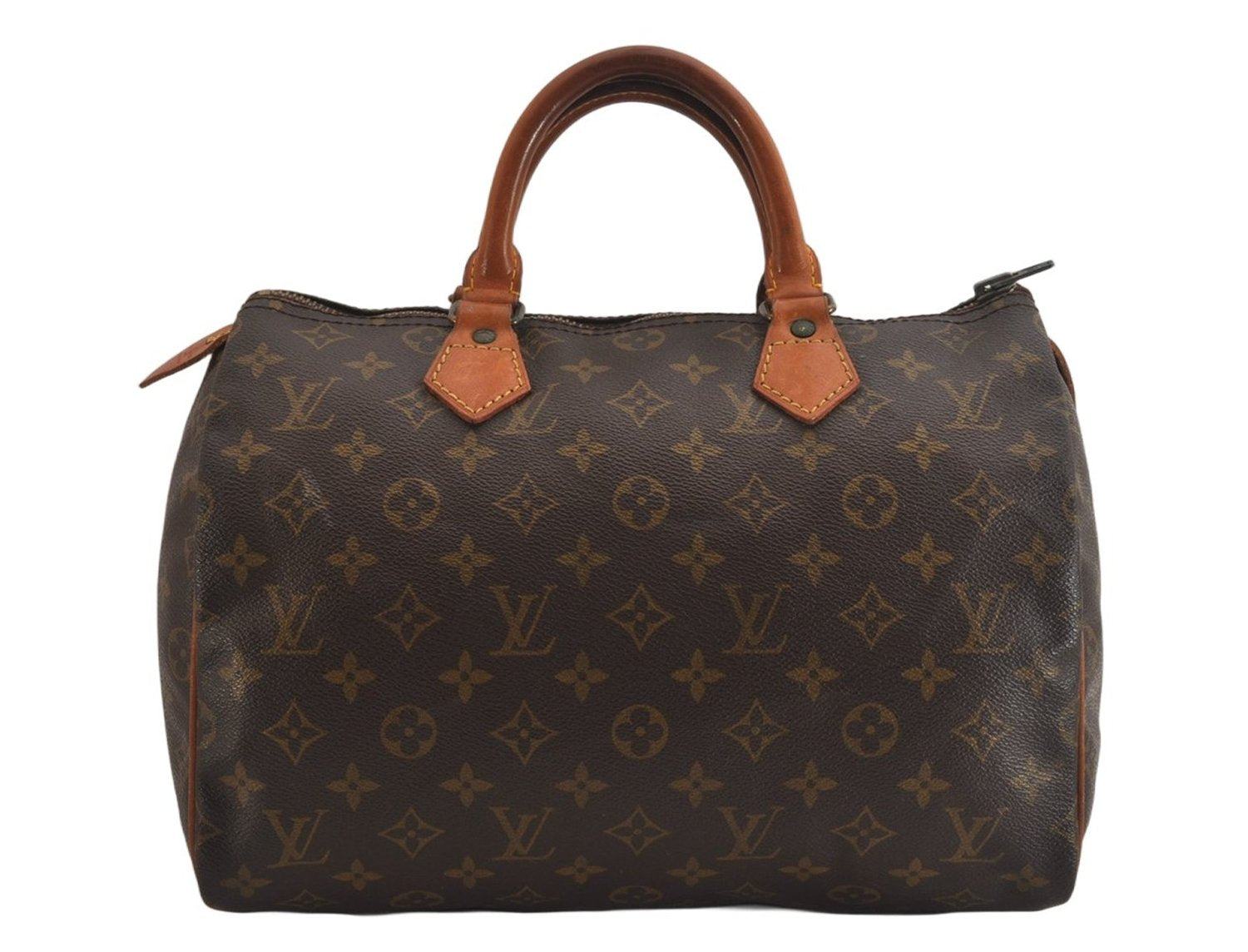 Authentic Louis Vuitton Monogram Speedy 30 Hand Boston Bag M41526 LV 8478M