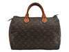 Authentic Louis Vuitton Monogram Speedy 30 Hand Boston Bag M41526 LV 8478M