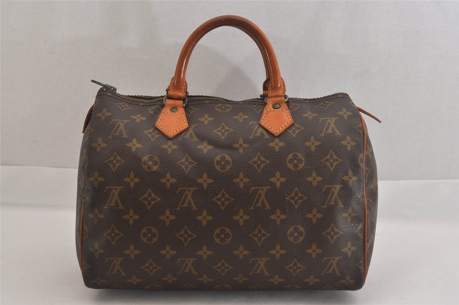 Authentic Louis Vuitton Monogram Speedy 30 Hand Boston Bag M41526 LV 8478M
