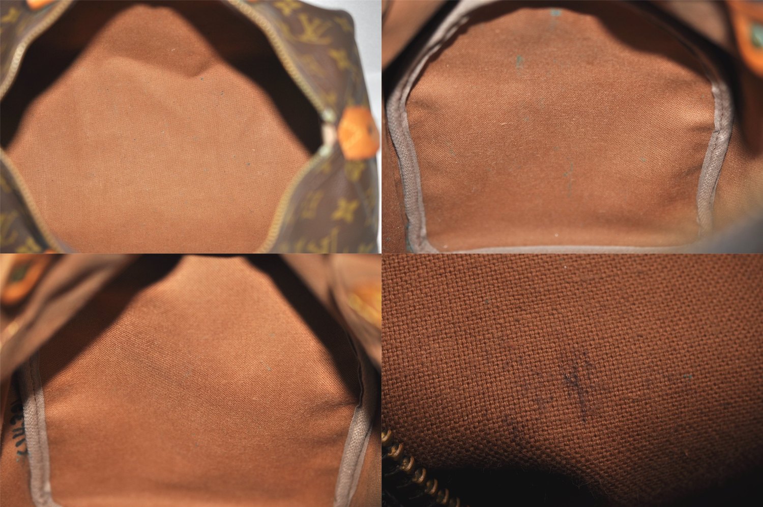 Authentic Louis Vuitton Monogram Speedy 30 Hand Boston Bag M41526 LV 8478M