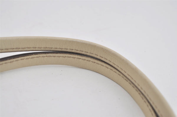 Authentic GUCCI New Britt Shoulder Tote Bag GG Canvas Leather 169946 Brown 8479I