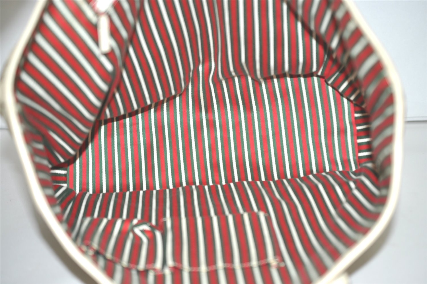 Authentic GUCCI New Britt Shoulder Tote Bag GG Canvas Leather 169946 Brown 8479I