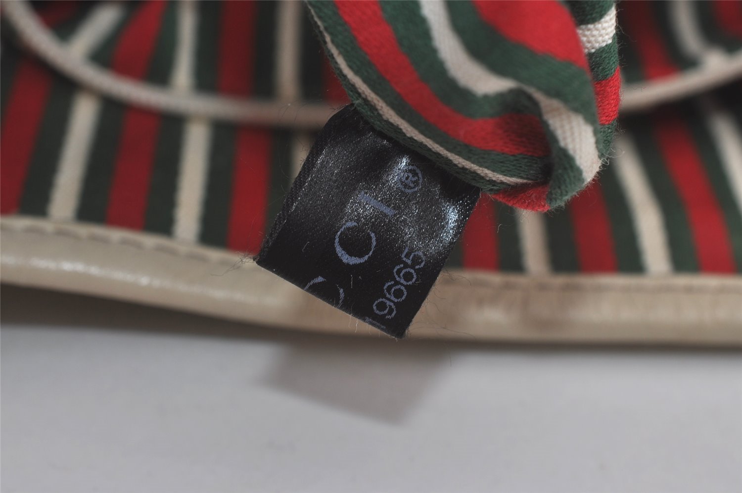 Authentic GUCCI New Britt Shoulder Tote Bag GG Canvas Leather 169946 Brown 8479I