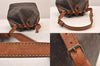 Authentic Louis Vuitton Monogram Petit Noe M42226 Shoulder Drawstring Bag 8479M