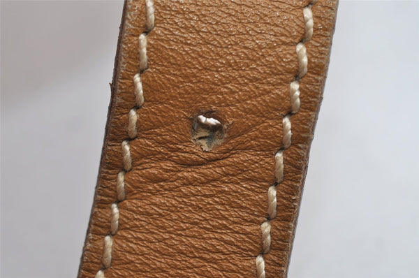 Authentic GUCCI Shoulder Cross Body Bag GG Canvas Leather Khaki Green 8481I