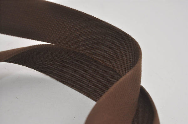 Authentic GUCCI Vintage Shoulder Tote Bag GG Canvas Leather 28892 Brown 8482I