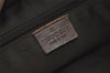 Authentic GUCCI Vintage Shoulder Tote Bag GG Canvas Leather 28892 Brown 8482I