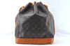 Authentic Louis Vuitton Monogram Noe Shoulder Drawstring Bag M42224 LV 8483M