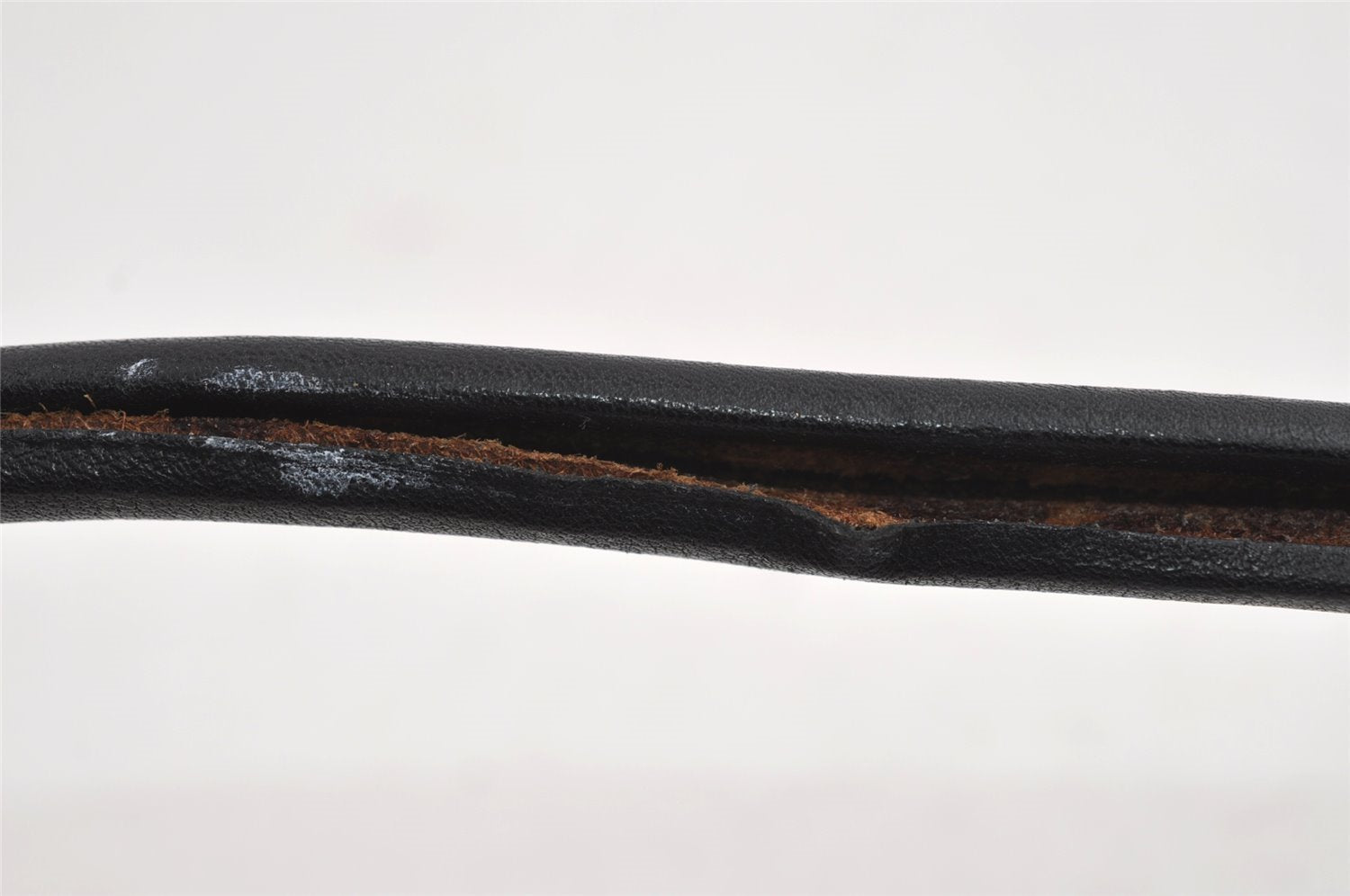 Authentic GUCCI Vintage Shoulder Bag Purse GG Canvas Leather 0013812 Black 8484I