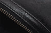 Authentic GUCCI Vintage Shoulder Bag Purse GG Canvas Leather 0013812 Black 8484I