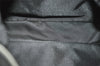 Authentic GUCCI Vintage Shoulder Bag Purse GG Canvas Leather 0013812 Black 8484I
