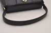 Authentic GUCCI Vintage Shoulder Hand Bag Purse Leather Black 8488I