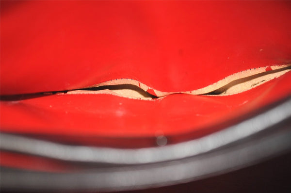 Authentic GUCCI Vintage Shoulder Hand Bag Purse Leather Black 8488I