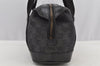 Authentic GUCCI Shoulder Tote Bag Purse GG Canvas Leather 92734 Black 8489I