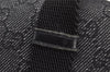 Authentic GUCCI Shoulder Tote Bag Purse GG Canvas Leather 92734 Black 8489I