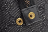 Authentic GUCCI Shoulder Tote Bag Purse GG Canvas Leather 92734 Black 8489I