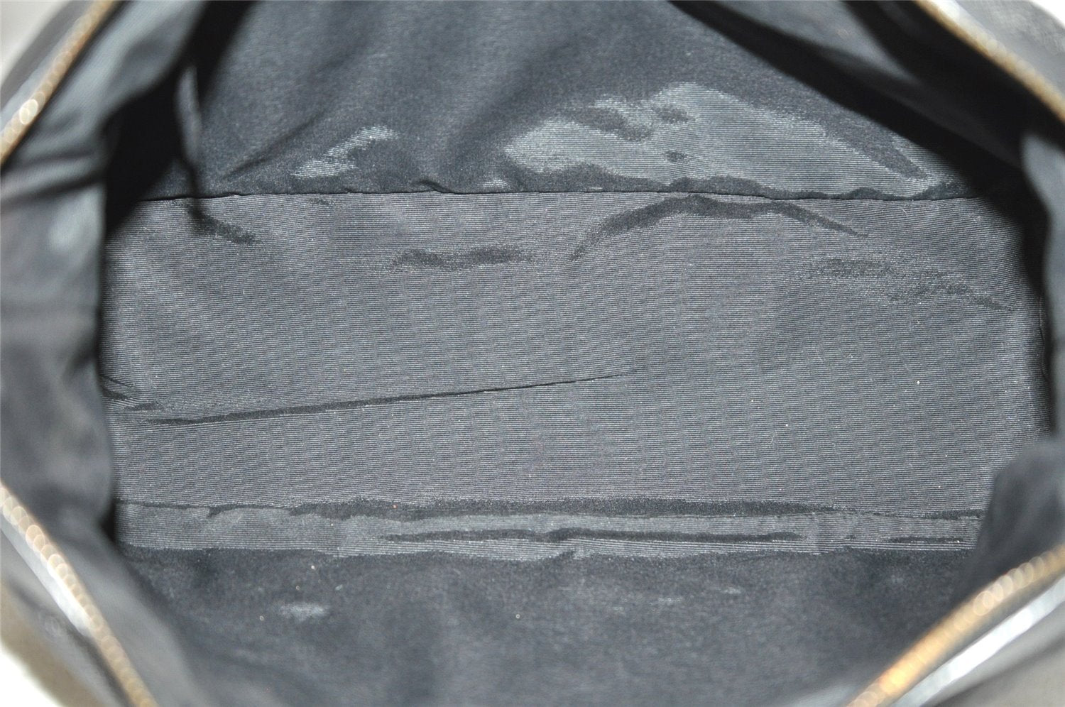 Authentic GUCCI Shoulder Tote Bag Purse GG Canvas Leather 92734 Black 8489I