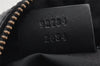 Authentic GUCCI Shoulder Tote Bag Purse GG Canvas Leather 92734 Black 8489I