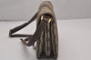Authentic GUCCI Shoulder Cross Body Bag GG PVC Leather Brown Junk 8491I