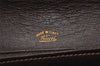Authentic GUCCI Shoulder Cross Body Bag GG PVC Leather Brown Junk 8491I