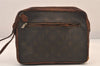Authentic Louis Vuitton Monogram Pochette Sport Clutch Hand Bag Old Model 8492M