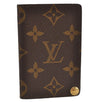 Auth Louis Vuitton Monogram Porte Cartes Credit Pression M60937 Card Case 8493J