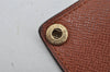 Auth Louis Vuitton Monogram Porte Cartes Credit Pression M60937 Card Case 8493J