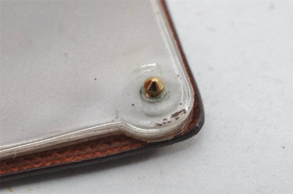 Auth Louis Vuitton Monogram Porte Cartes Credit Pression M60937 Card Case 8493J