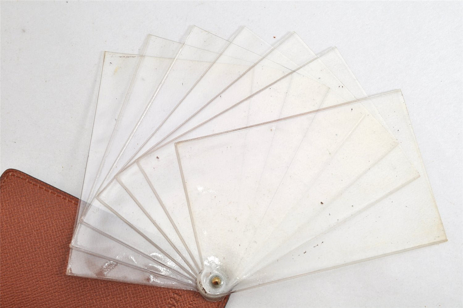 Auth Louis Vuitton Monogram Porte Cartes Credit Pression M60937 Card Case 8493J