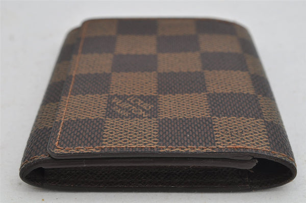 Authentic Louis Vuitton Damier Enveloppe Cartes de Visite N62920 Card Case 8494J