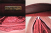 Authentic Cartier Must de Cartier Clutch Hand Bag Leather Bordeaux Red 8494M
